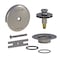 Watco QuickTrim Lift-Turn Bath Stopper and 1-Hole Overflow w-2 O-Rings Trim Kit, Brushed Nickel 59290-BN - alternate 1